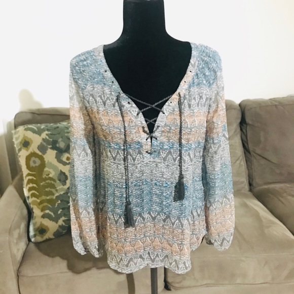 Jessica Simpson Boho Blouse - Picture 5 of 6